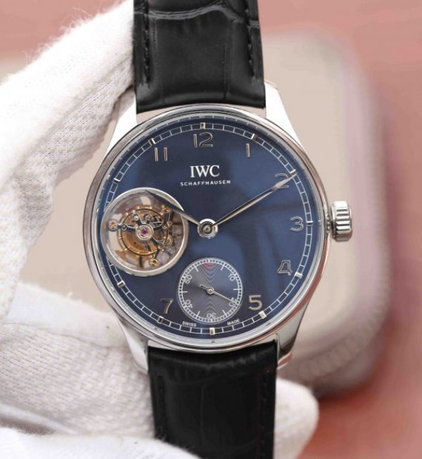 IWC YLF AZ Portuguese Tourbillon Blue Dial A98900