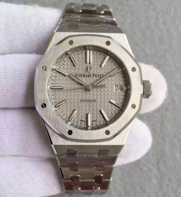 Audemars Piguet JF Royal Oak 37mm 15450 Gray Dial SS Bracelet A3120