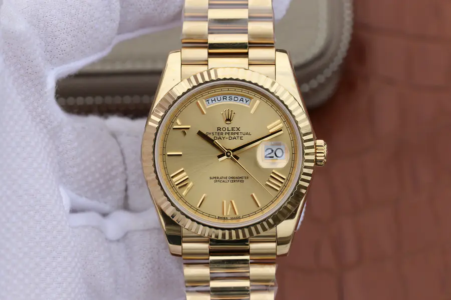 Super Clone Watch: Rolex Day-Date 228235- 40MM- 1:1 Superclone