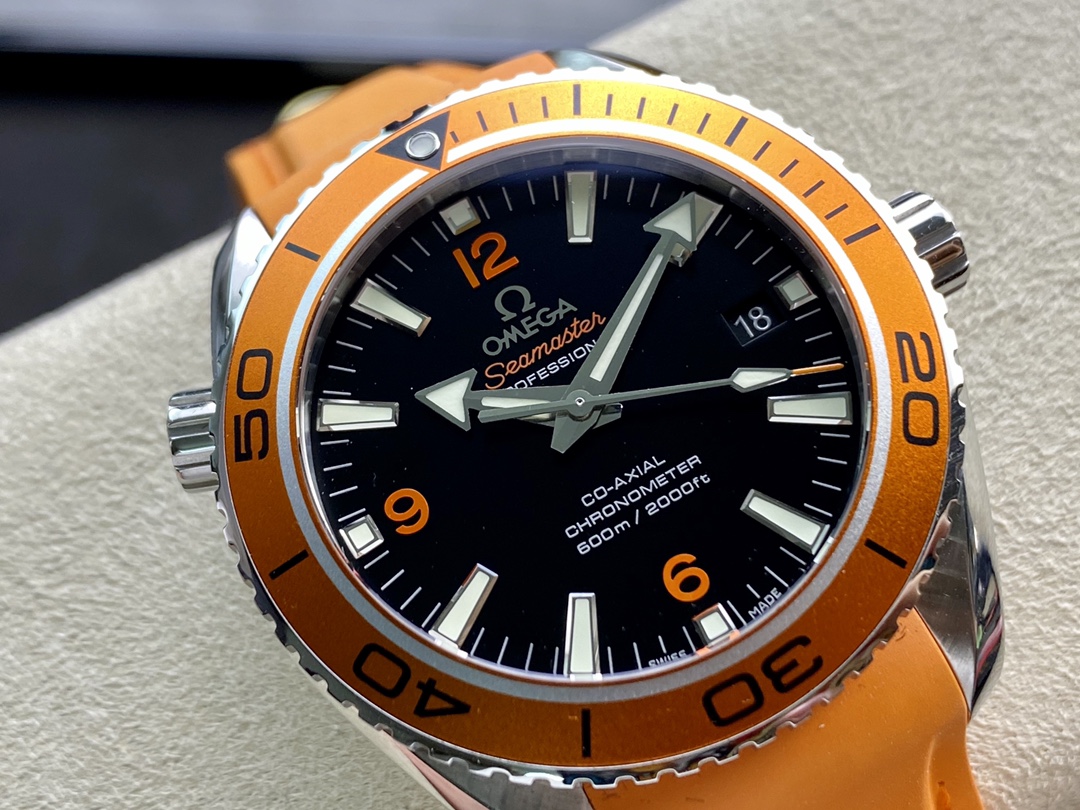 Omega Planet Ocean Sea Orange 42mm 