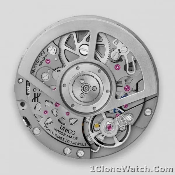 Hublot Square Bang Men Automatic Skeleton Rubber Watch 821.NX.0170.RX
