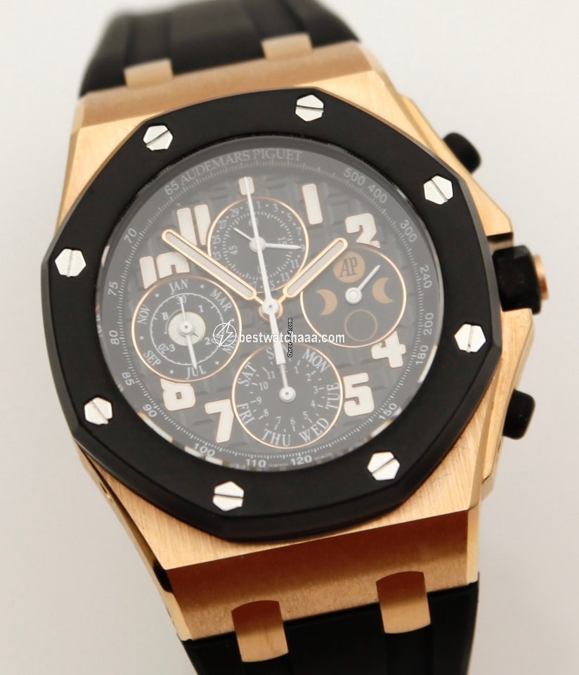 Audemars Piguet Royal Oak Offshore Mens watch Unisex Automatic Rose gold 26262OK.00.D002CA.01