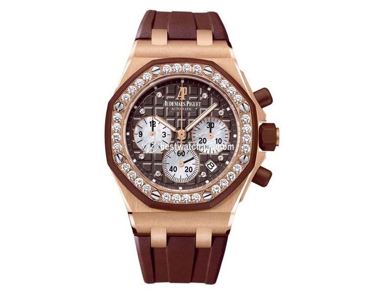 Audemars Piguet Royal Oak Offshore Lady Womens watch Automatic Rose gold 26287OK.ZZ.D081CR.01