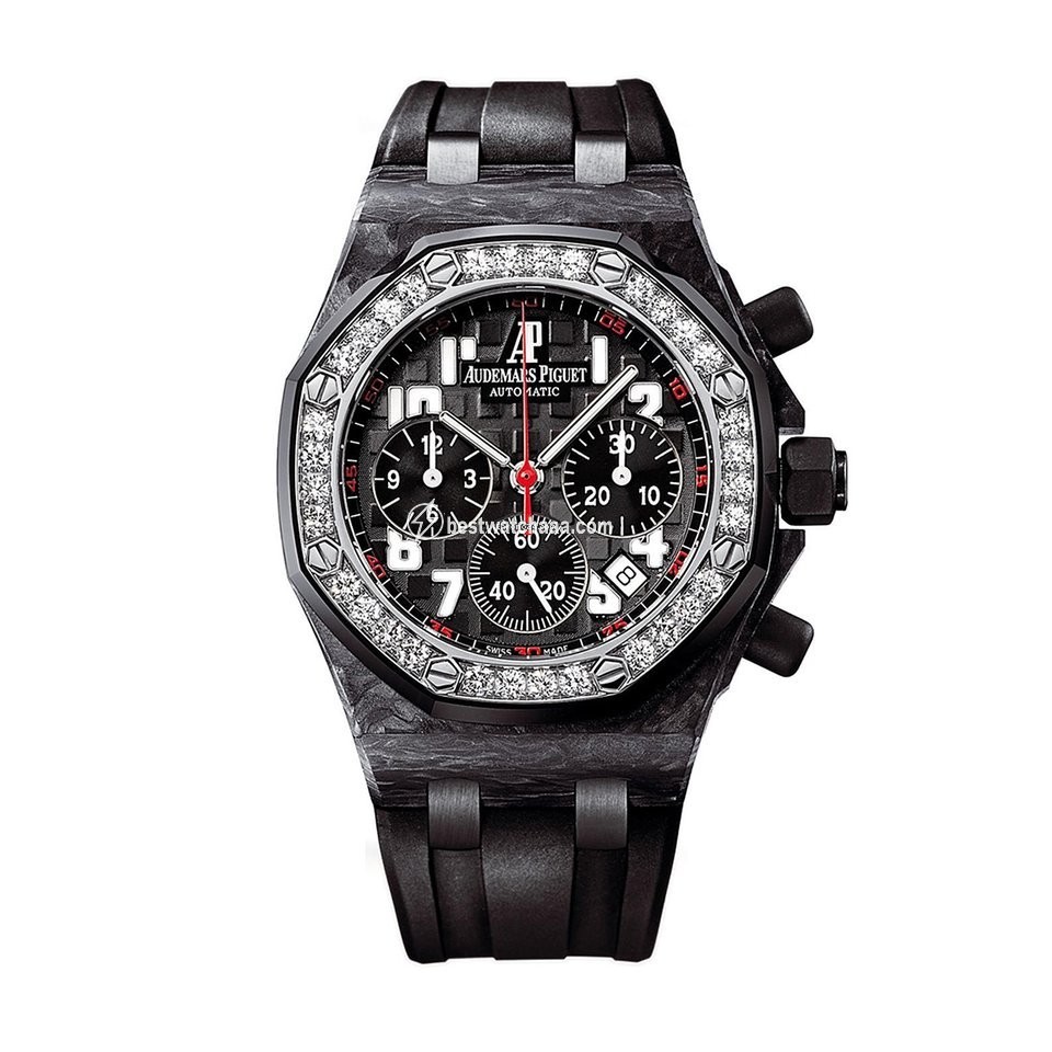 Audemars Piguet Royal Oak Offshore Lady Womens watch Automatic Carbon 26267FS.ZZ.D002CA.01