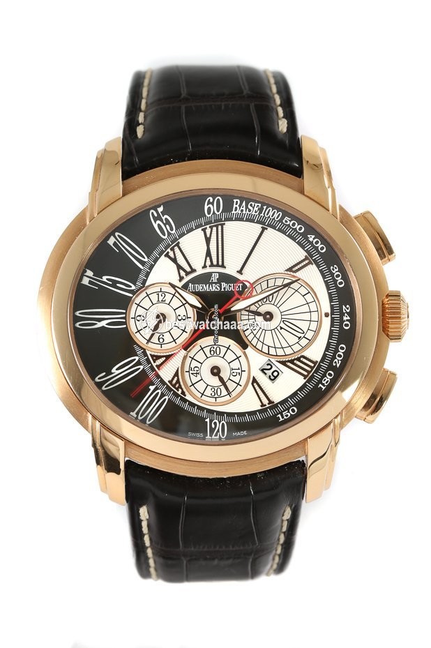 Audemars Piguet Millenary Chronograph Mens watch Unisex Automatic Rose gold 26145OR.OO.D093.CR.01