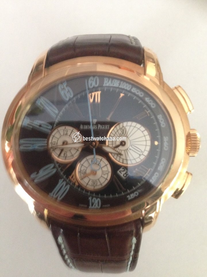 Audemars Piguet Millenary Chronograph Mens watch Unisex Automatic Rose gold 26145OR.OO.D095CR.01 - gallery