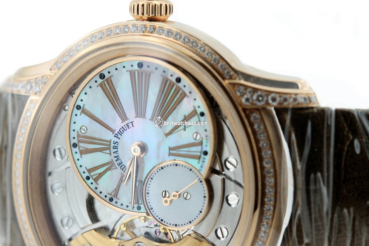 Audemars Piguet Millenary Womens watch Manual winding Rose gold 77247OR.ZZ.A812CR.01 - gallery