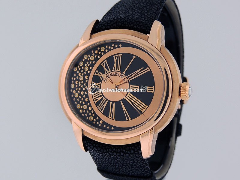 Audemars Piguet Millenary Mens watch Unisex Automatic Rose gold 153310R.OO.D002CR.01 - gallery