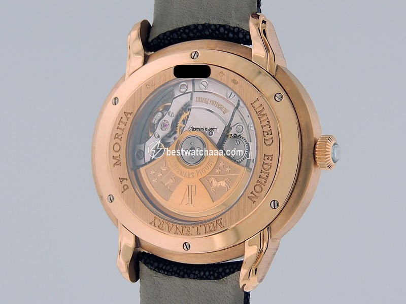Audemars Piguet Millenary Mens watch Unisex Automatic Rose gold 153310R.OO.D002CR.01 - gallery