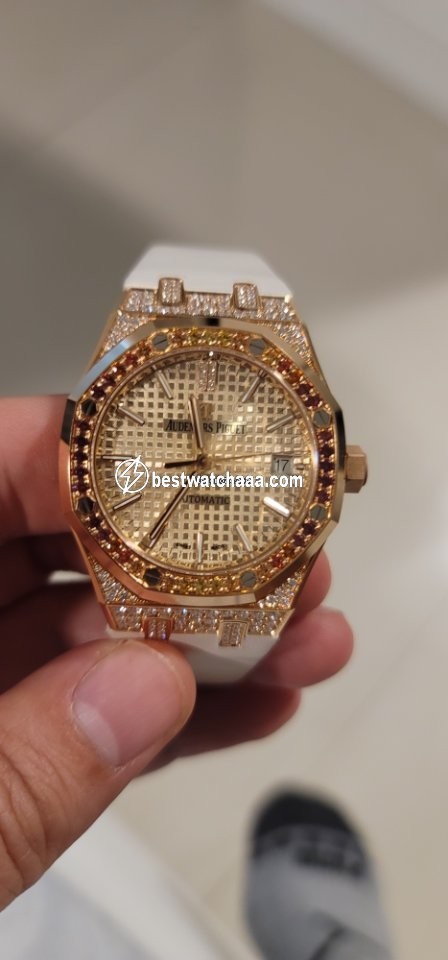 Audemars Piguet Royal Oak Lady Womens watch Automatic Rose gold 15452OR.ZY.D038VE.01 - gallery