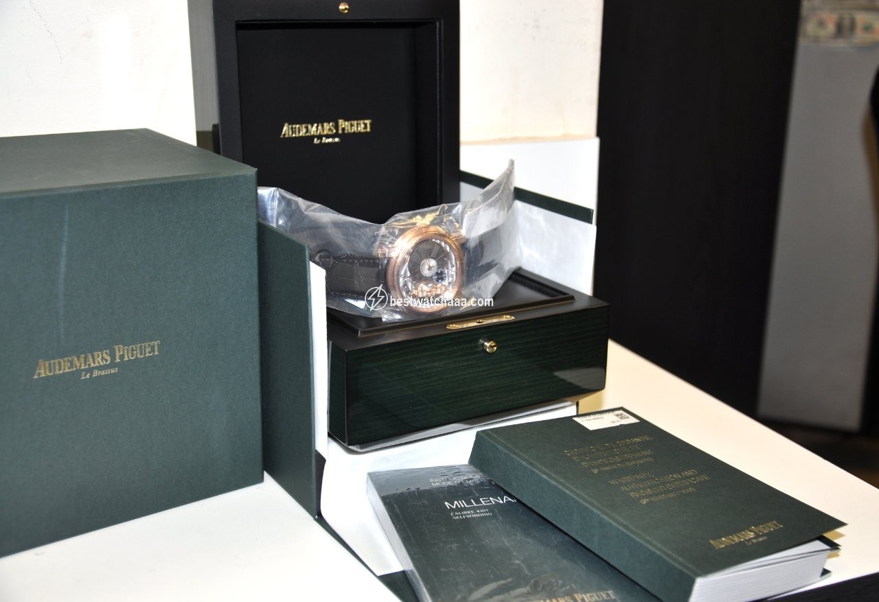 Audemars Piguet Millenary 4101 Mens watch Unisex Automatic Rose gold Ref. 15350OR.OO.D093CR.01 - gallery