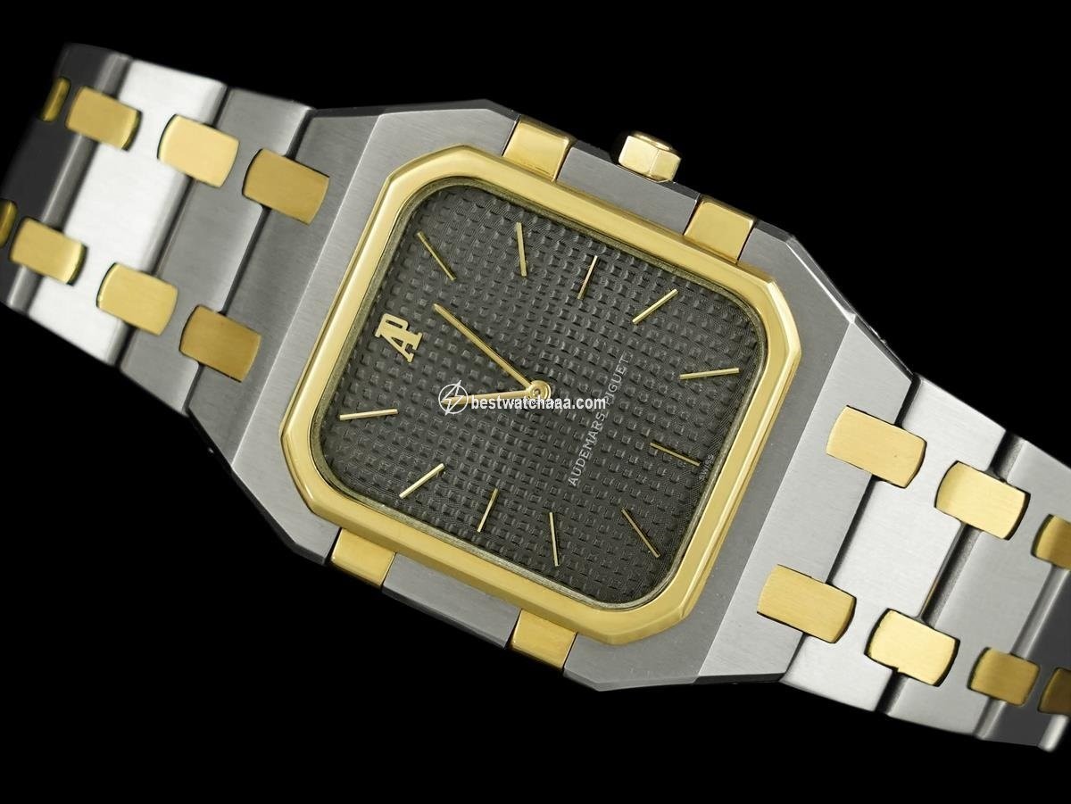 Audemars Piguet Royal Oak Jumbo Mens watch Unisex Quartz Gold Steel 8260