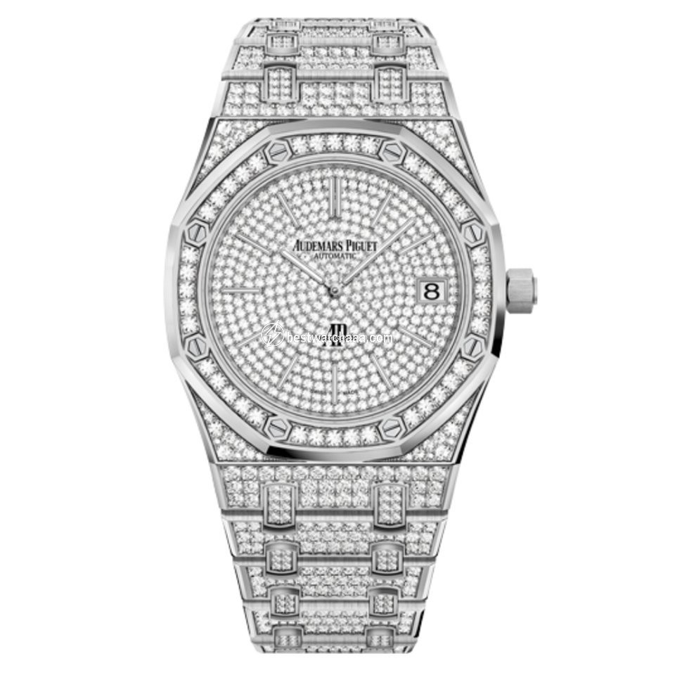 Audemars Piguet Royal Oak Jumbo Mens watch Unisex Automatic White gold 15202BC.ZZ.1241BC.01