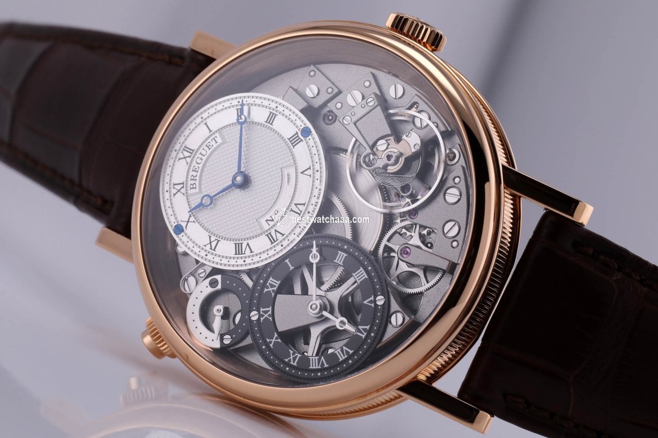 Breguet Tradition Mens watch Unisex Manual winding Rose gold 7067br g1 9w6 - gallery