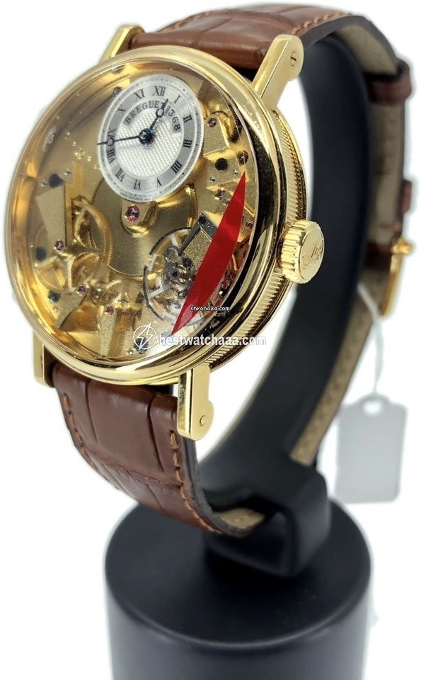 Breguet Tradition Mens watch Unisex Manual winding Yellow gold 7027BA 11 9V6 - gallery