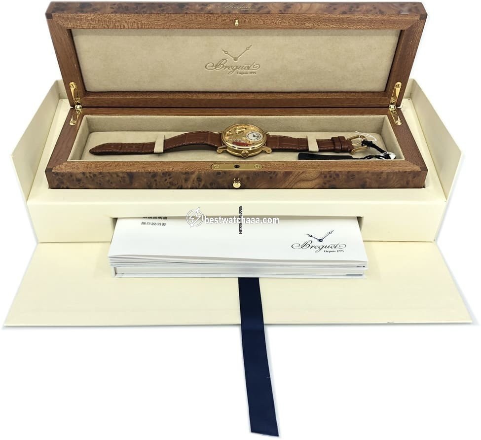Breguet Tradition Mens watch Unisex Manual winding Yellow gold 7027BA 11 9V6 - gallery