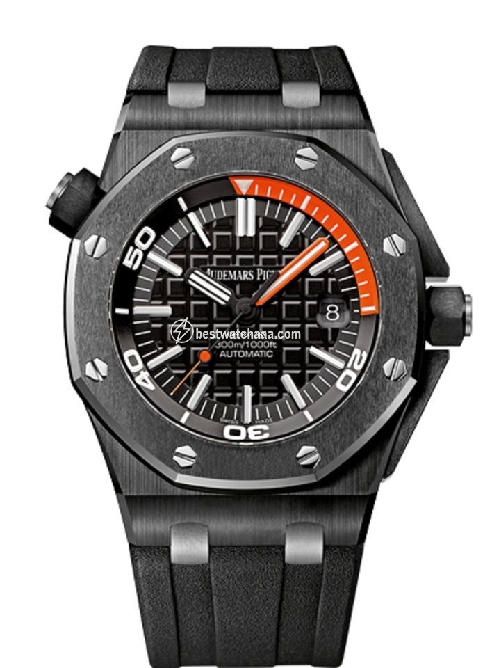 Audemars Piguet Royal Oak Offshore Diver Mens watch Unisex Automatic Ceramic 15707CE.OO.A002CA.01
