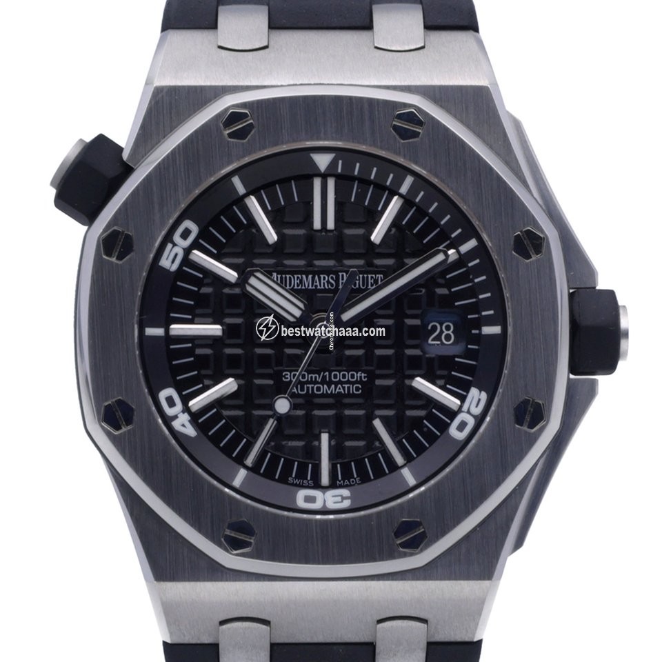 Audemars Piguet Royal Oak Offshore Diver Mens watch Unisex Automatic Steel 15703ST.OO.A002CA.01