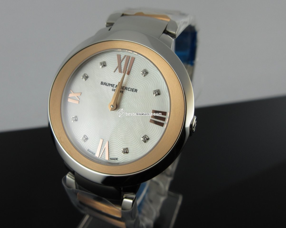 Baume & Mercier Promesse Womens watch Quartz Gold Steel moa10252