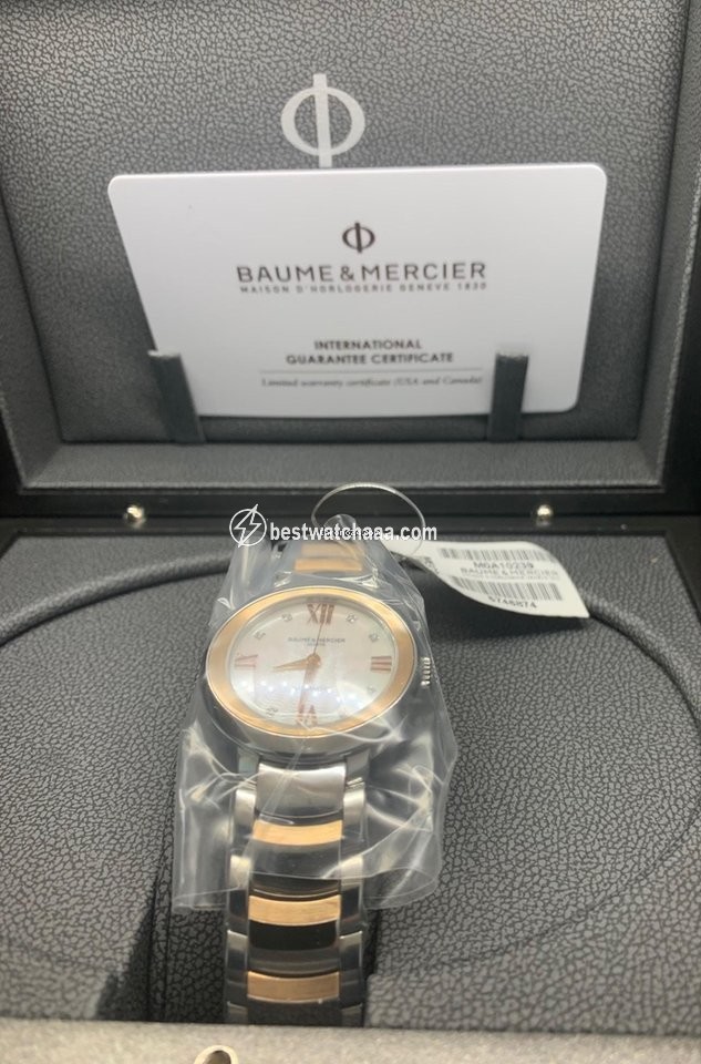 Baume & Mercier Promesse Womens watch Automatic Gold Steel M0A10239 - gallery