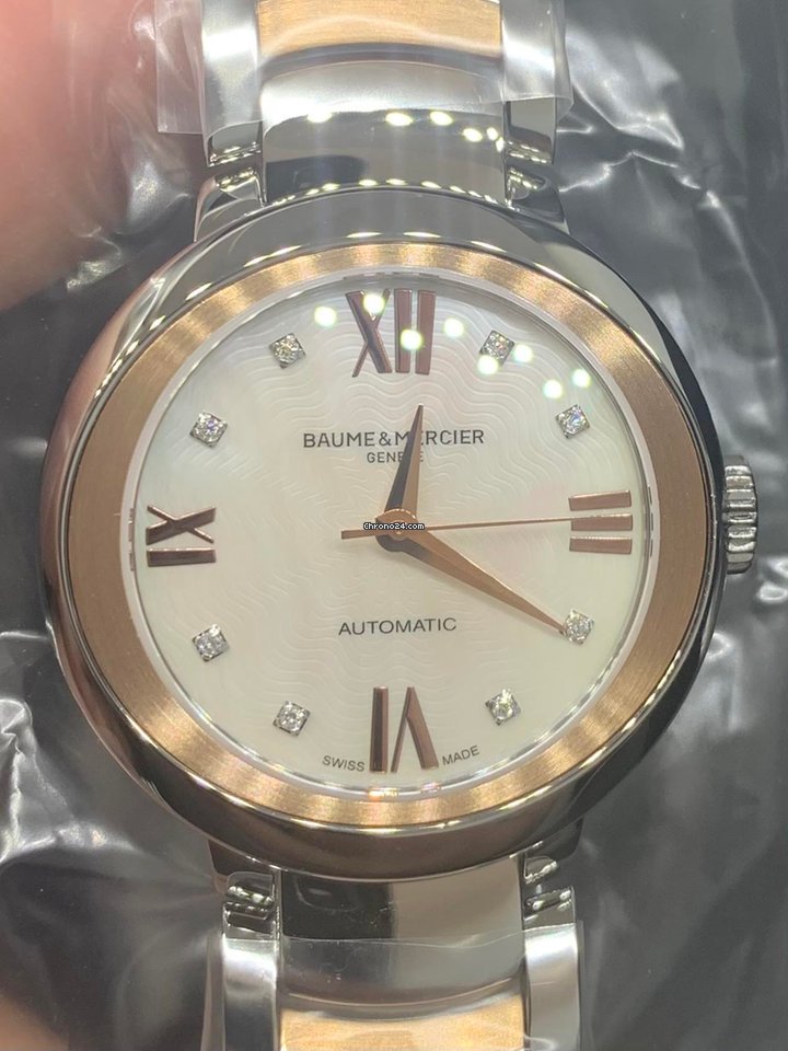 Baume & Mercier Promesse Womens watch Automatic Gold Steel M0A10239 - gallery