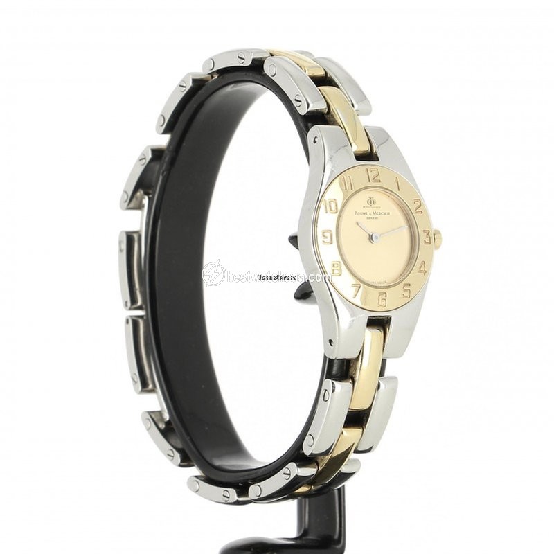Baume & Mercier Linea Womens watch Quartz Gold Steel MV045161 - gallery
