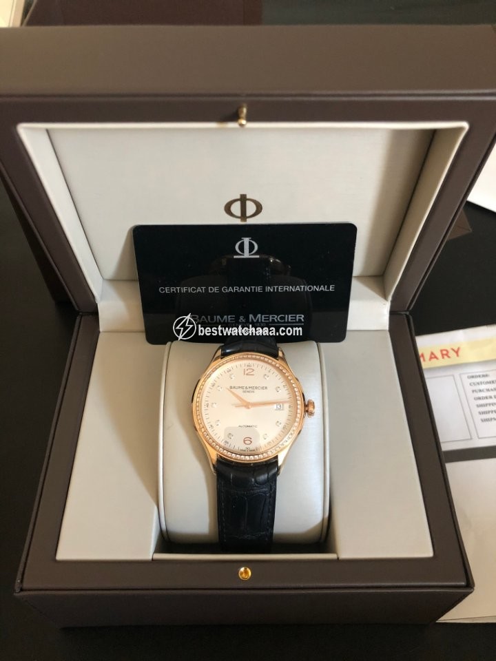 Baume & Mercier Clifton Mens watch Unisex Automatic Rose gold MOA10194