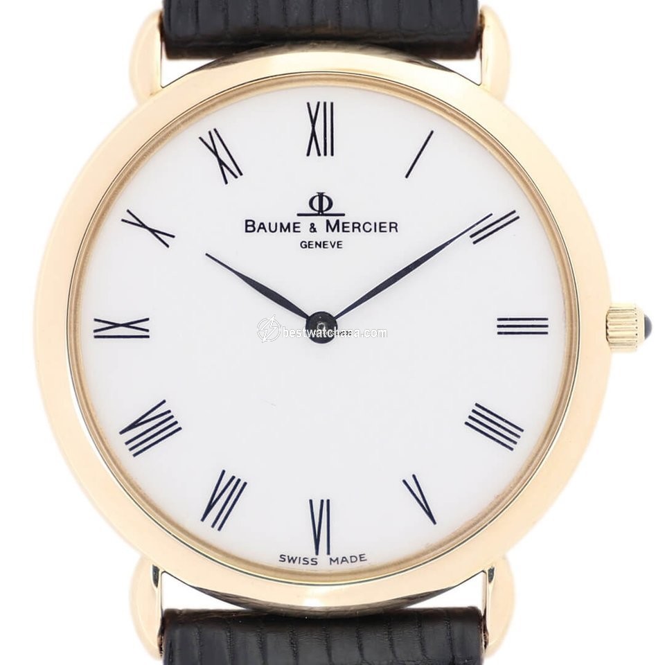 Baume & Mercier Classima Mens watch Unisex Quartz Yellow gold 15606