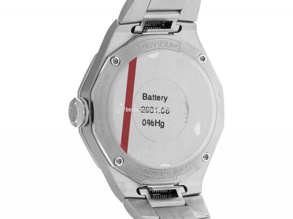 Baume & Mercier Riviera Mens watch Unisex Quartz Steel M0A10612 - gallery