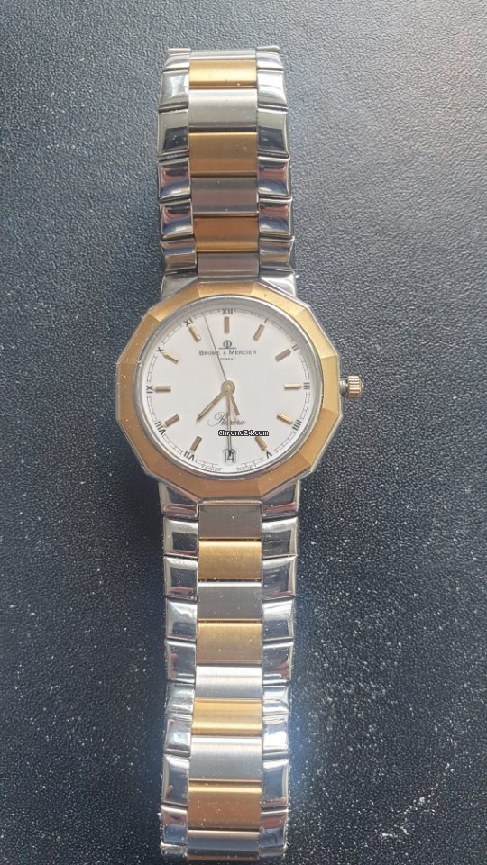 Baume & Mercier Riviera Mens watch Unisex Quartz Gold Steel 5131.038 - gallery