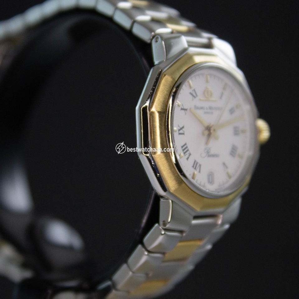 Baume & Mercier Riviera Mens watch Unisex Automatic Gold Steel 5231.3 - gallery