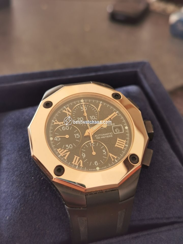 Baume & Mercier Riviera Mens watch Unisex Automatic Rose gold 8712 - gallery