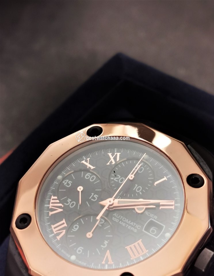 Baume & Mercier Riviera Mens watch Unisex Automatic Rose gold 8712 - gallery