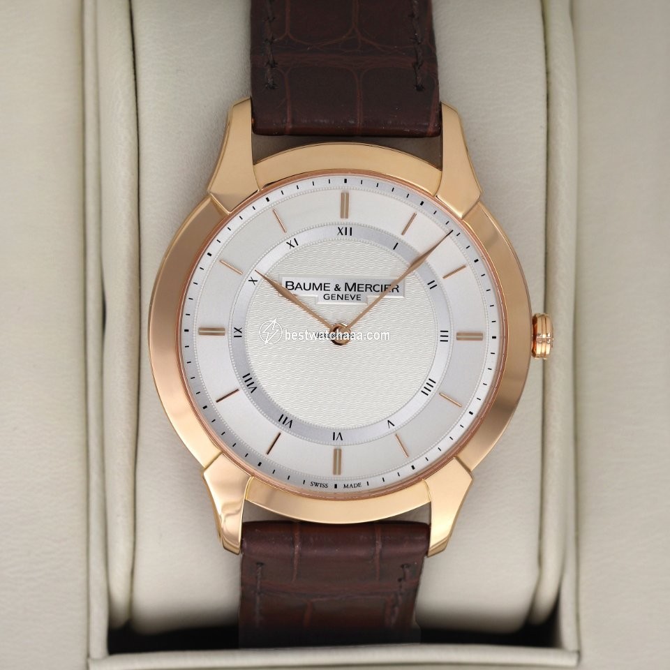 Baume & Mercier William Baume Mens watch Unisex Manual winding Rose gold m0a08794