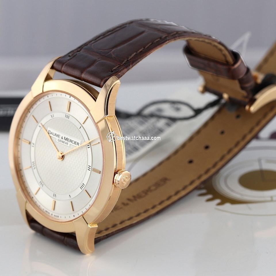 Baume & Mercier William Baume Mens watch Unisex Manual winding Rose gold m0a08794 - gallery