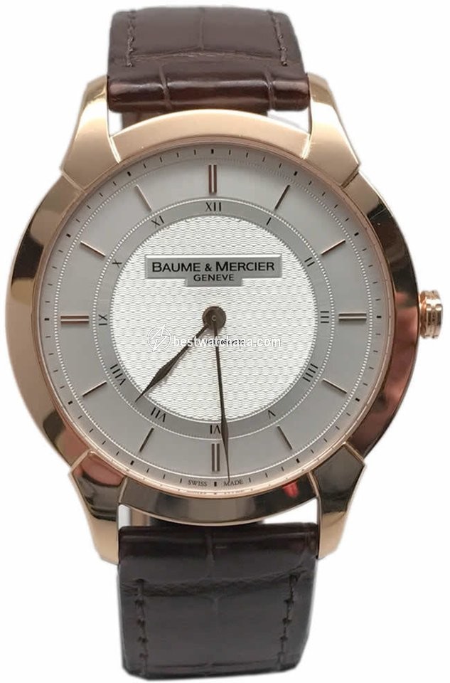 Baume & Mercier William Baume Mens watch Unisex Manual winding Rose gold 8794