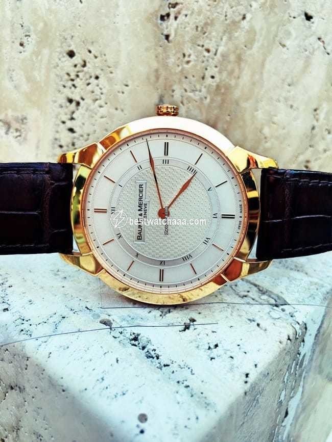 Baume & Mercier William Baume Mens watch Unisex Manual winding Rose gold 8794 - gallery