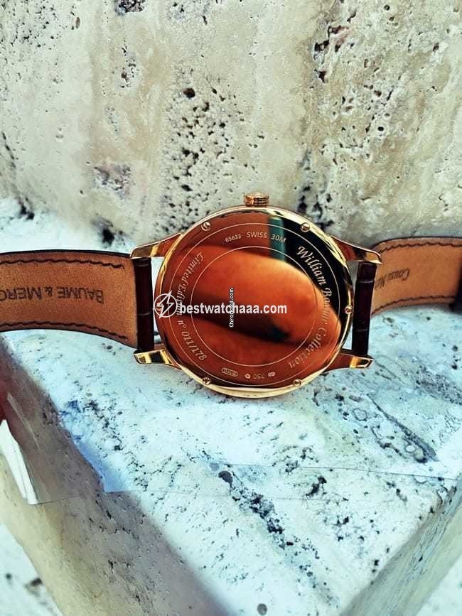 Baume & Mercier William Baume Mens watch Unisex Manual winding Rose gold 8794 - gallery
