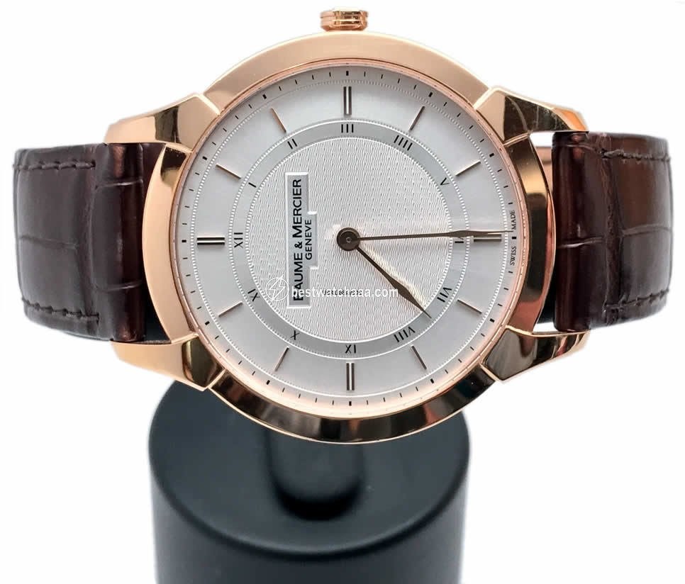 Baume & Mercier William Baume Mens watch Unisex Manual winding Rose gold 8794 - gallery
