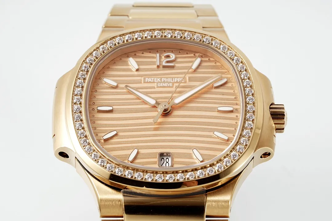 Patek Philippe Rose Gold Nautilus Watch - gallery