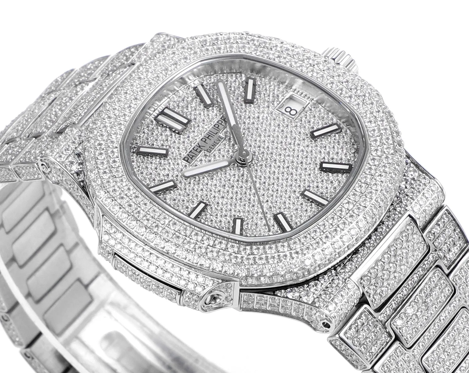 Patek Philippe Nautilus Platinum Watch - gallery