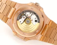 Patek Philippe Rose Gold Diamond Watch - view 9