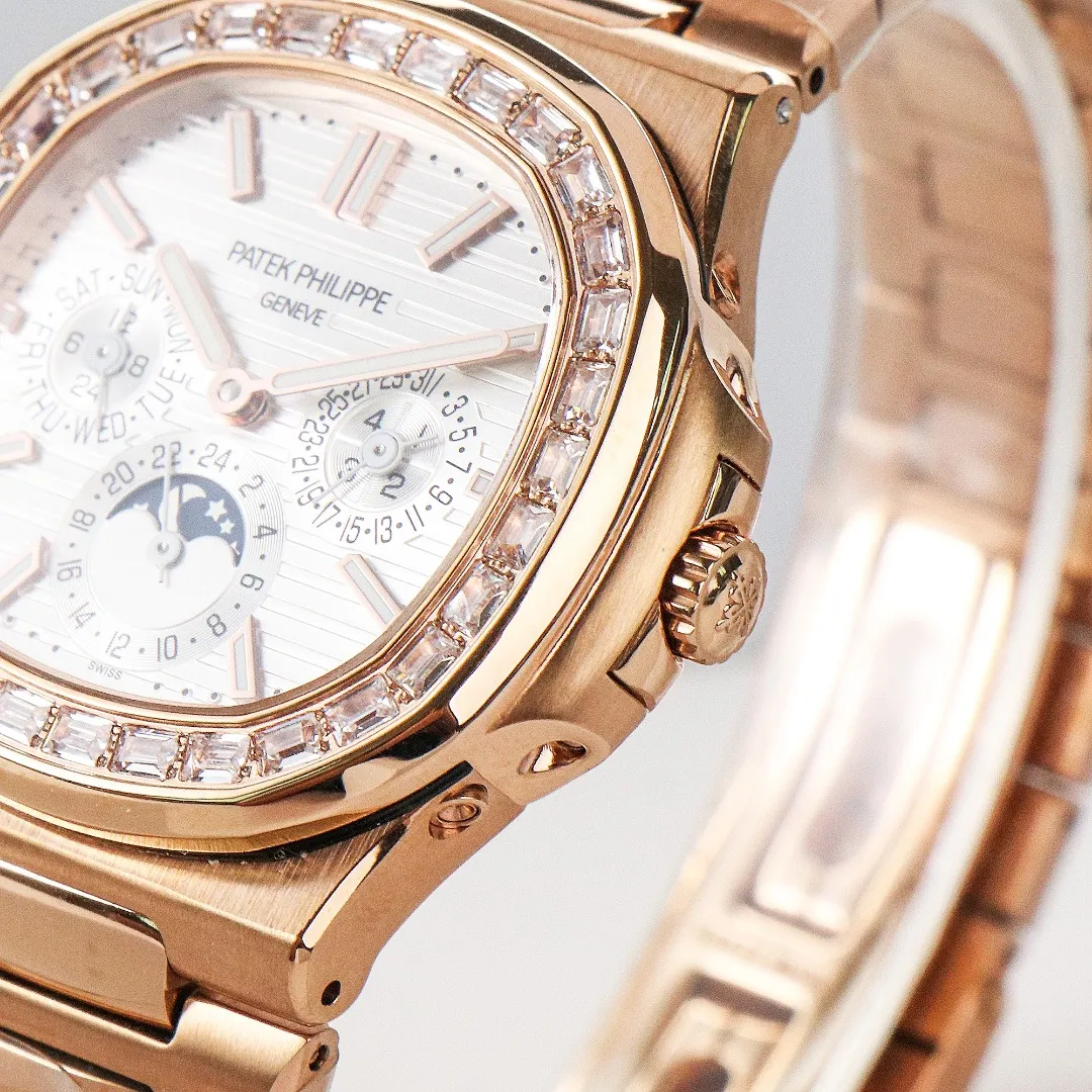 Patek Philippe Rose Gold Nautilus Watch - gallery