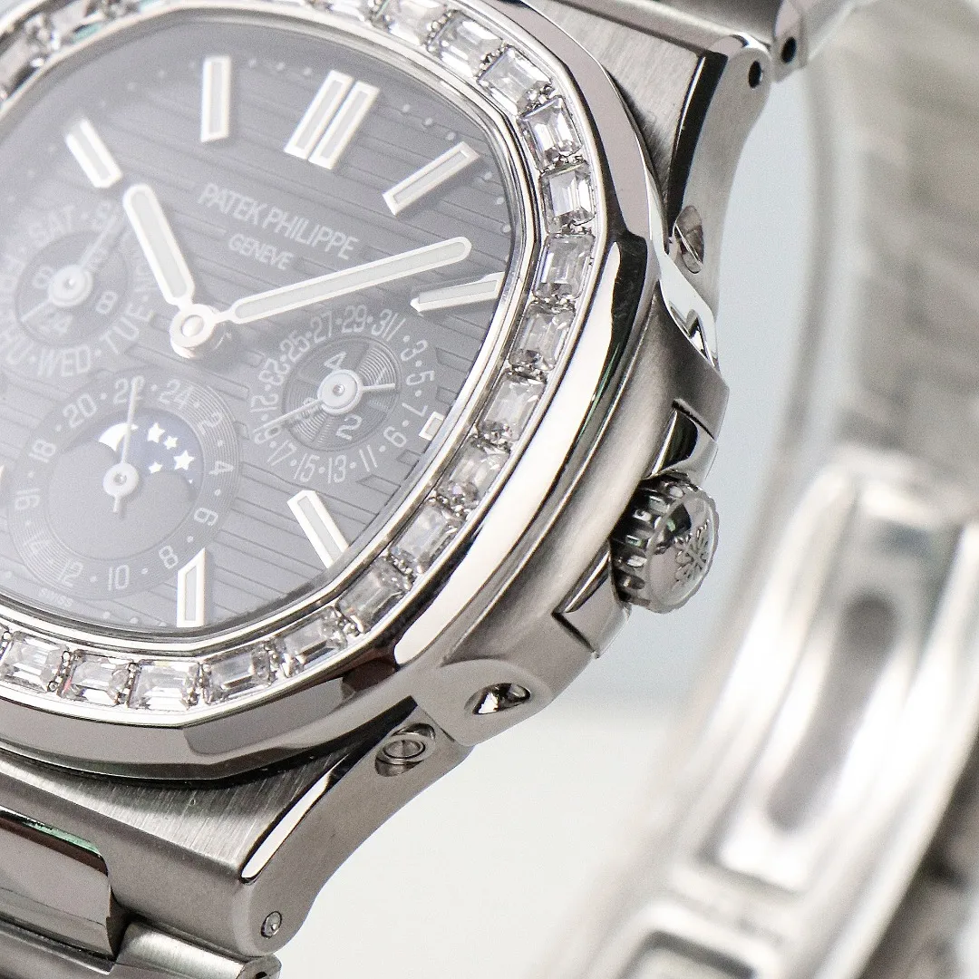 Patek Philippe Nautilus Black Perpetual Calendar - gallery