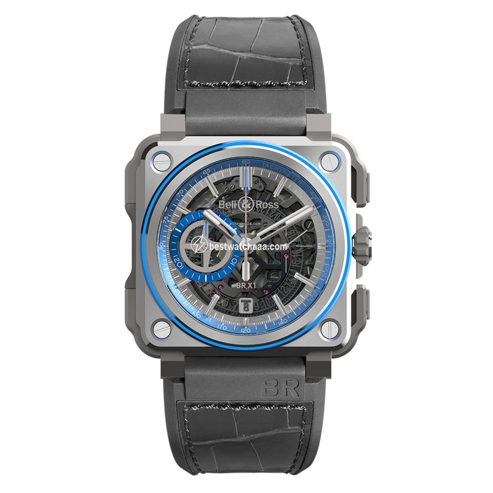Bell & Ross BR-X1 Mens watch Unisex Automatic Titanium BRX1ALTIBLU