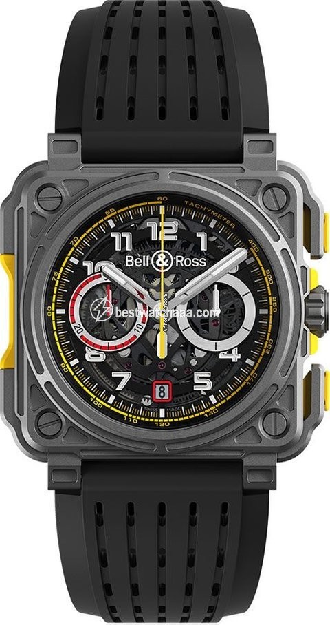 Bell & Ross BR-X1 Mens watch Unisex Automatic Titanium BR-X1-RS18