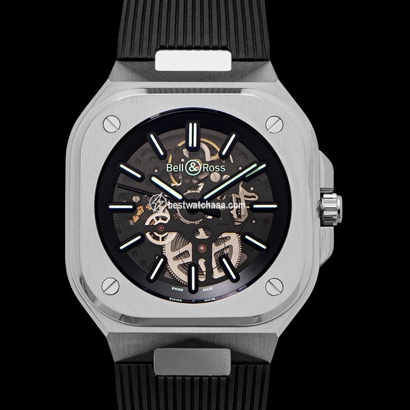 Bell & Ross BR 05 Mens watch Unisex Automatic Steel BR05A-BL-SK-ST SRB