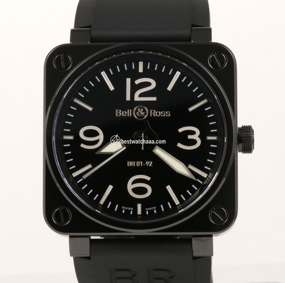 Bell & Ross BR 01-92 Mens watch Unisex Automatic Ceramic BR0192-BL-CER SRB - gallery