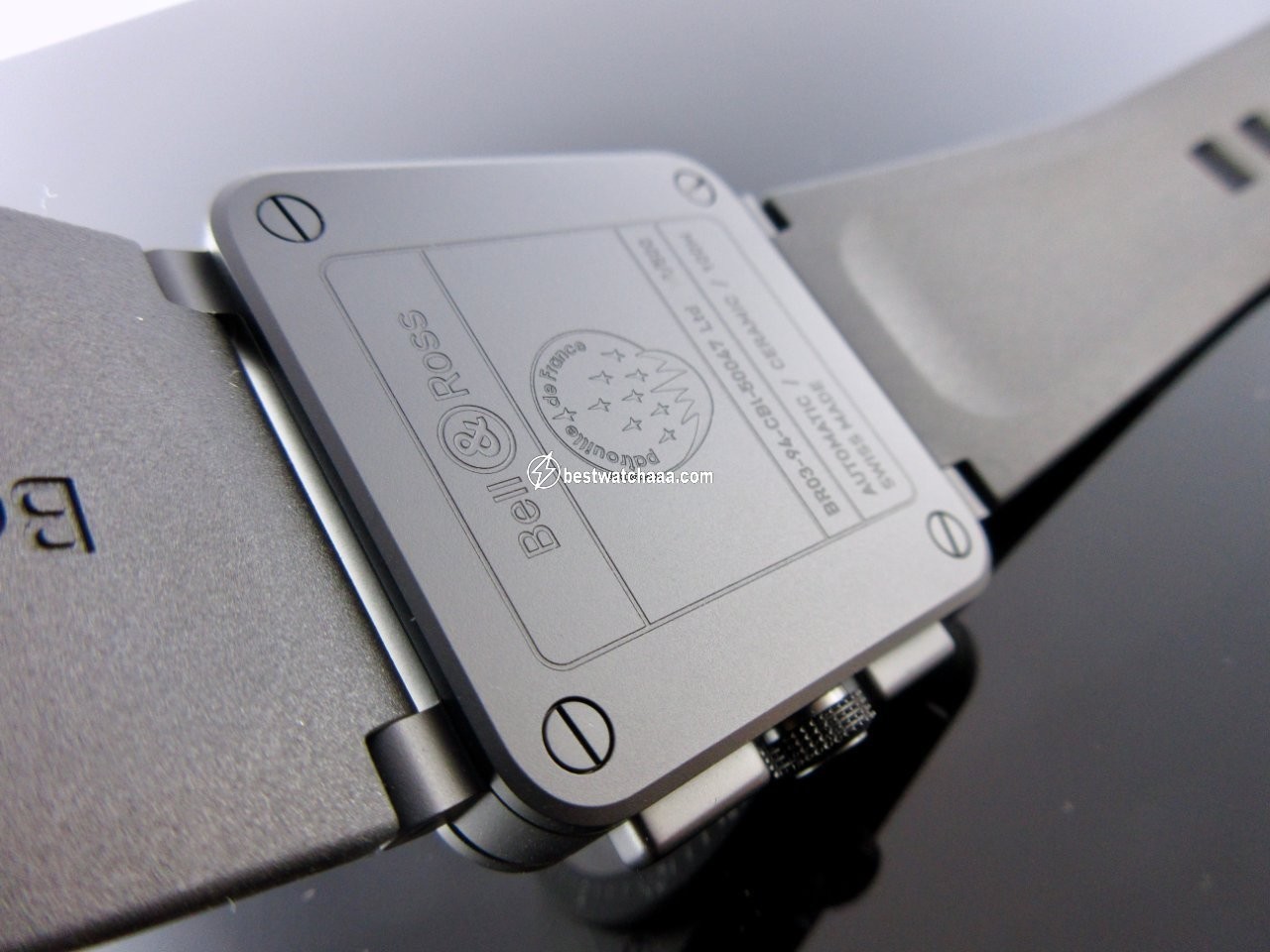Bell & Ross BR 03-94 Chronographe Mens watch Unisex Automatic Ceramic BR0394-PAF1-CE SRB - gallery