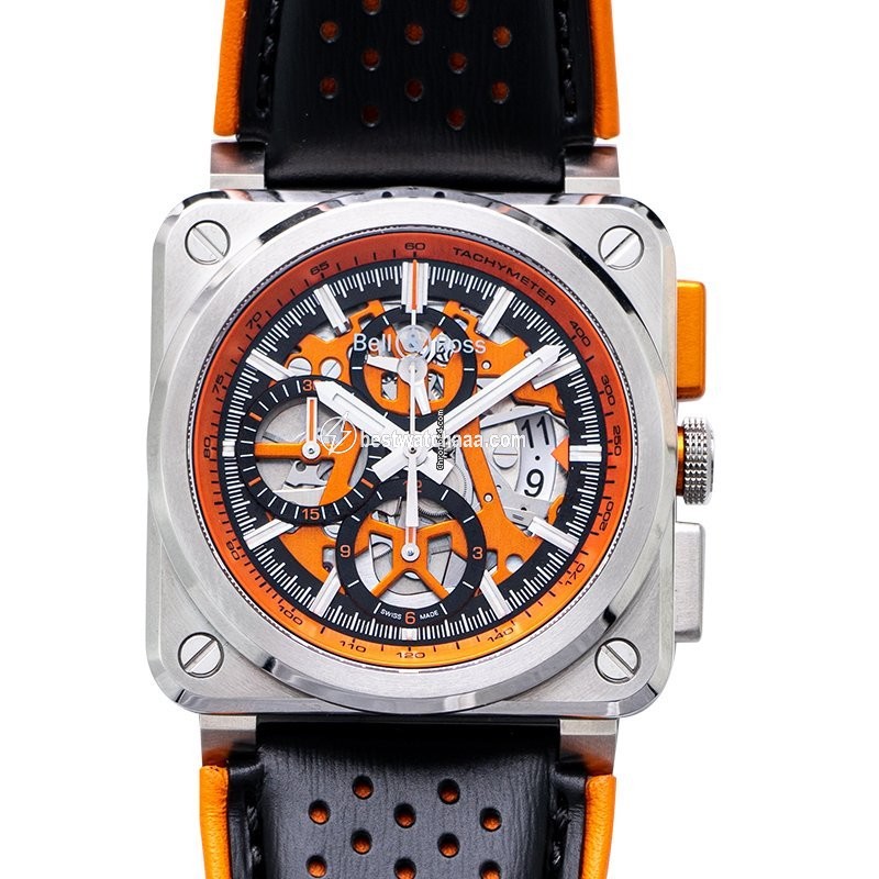 Bell & Ross BR 03-94 Chronographe Mens watch Unisex Automatic Steel BR0394-SC-ORA SCA - gallery